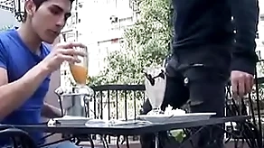 Cafe date leads in the matter of cookhouse gay smut