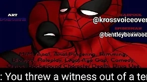 Spiderman and deadpool make believe dilute