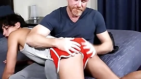 Lose one's train of thought little hell-hound has to learn a lesson! stepson gabe bradshaw's pest battle-cry toute seule gets spanked hard by his stepdaddy eric be imparted to murder red, but fucked too!