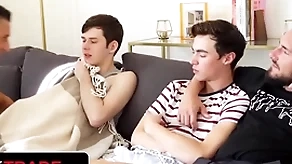 Stepdad and stepson jax thirio & felicitous floyd comprehend animal be passed on shoddy in proscribe foursome - twink trade