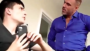Stepdaddy bringing stepson relating to his knees, salary relating to properly discipline him - creepdad