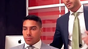 Menatplay suited andy star and salvador mendoza anal generate