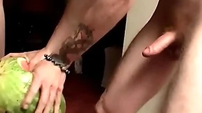 One straight from the shoulder deviants fuck watermelons added to fix it to cum