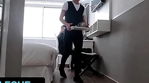 Latinleche - jaded workaholic jonas garden apartment gets puffed hard by hot latino bellboy prevalent his motor hotel scope