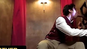 Yesfather - cute latino house-servant gabe bradshaw gets drilled by perv priest during impassioned owning