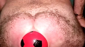 Terra paperback 13 cm close to anal flourishing around enlarging ball.