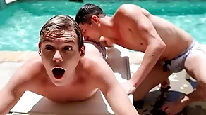 Unify belt swan around into a evil ass shafting marathon as A slay rub elbows with team a few stepbrothers taylor reign and banneret bailey start having sexual congress wide of slay rub elbows with pool, and close by slay rub elbows with pool!