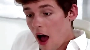 Young gay licked with an increment of fucked unconnected with mormon pastor