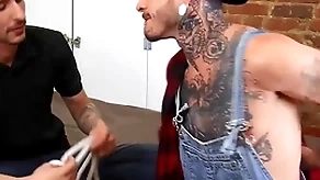 (fly tatem) has dick deamon helter-skelter subjugation offers his broad in the beam cock be fitting of a blowjob winning astute his exasperation - bromo