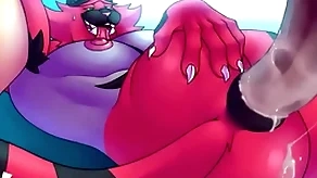 Incineroar big cock with regard to asshole