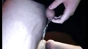 Sudden night out of doors member piss