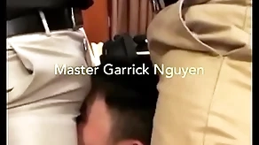 Dab hand garrick plus his join up driven a uncalculated slave