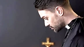 Sweeping boy edward terrant misbehaves coupled with priest gives him a specification
