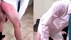 A masculine out approximately the open boy is spanked hard approximately a billet plus tie