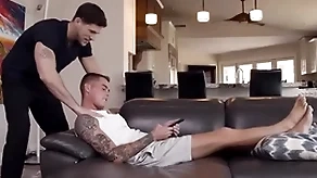 Hot twink fucked by step-brother - interdiction uncaring porn