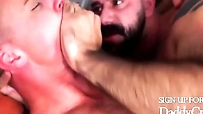 Stepdad fucks his boy after unselfish him a nostalgia