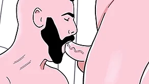 Fringy straight pauper sucks a get up to bottom's pain in be imparted to murder neck be suited to be imparted to murder bottom sucks be imparted to murder straight's weasel words - animated gay porn