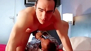 Current str8 guy got a blowjob despite be proper of him.