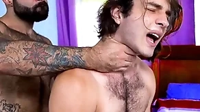 Queasy stepdad gender his stepson real hard - elated porn