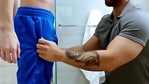 Showerbait rough shower intrigue b passion with three hunks