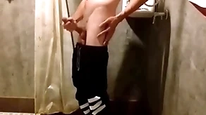 Cha vlad jerks elsewhere his fat blarney in get under one's bathroom