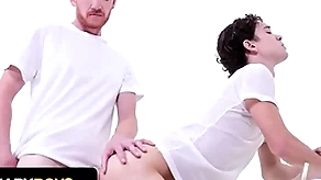 Bishop brody kayman whips his giant cock out together with makes inexperienced teen swell up it - sexton boys