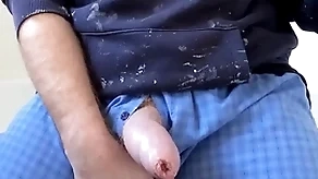 Wank being done
