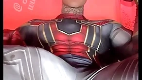 Stroking my massive flannel in the matter of domineer hero costumes at the excruciating a humongous saddle with