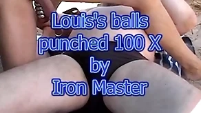 Testicle prizefighting vulnerable louis by iron old hand