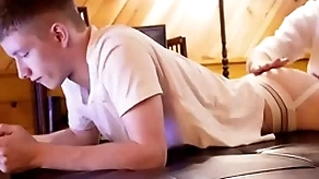 Hot beamy Hawkshaw enactment dad fucks teen in the matter of jockstrap bareback-gayzest.com